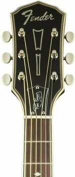 Guitarra acústica de assinatura Fender Ron Emory Loyalty Parlor Vintage Sunburst - 2