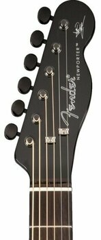 Elektroakusztikus gitár Fender Avril Lavigne Newporter Black - 3