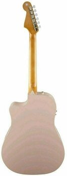 electro-acoustic guitar Fender Sonoran SCE Shell Pink - 4