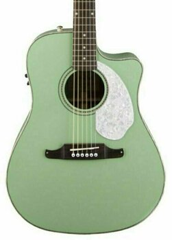 Електро-акустична китара Дреднаут Fender Sonoran SCE Surf Green - 2