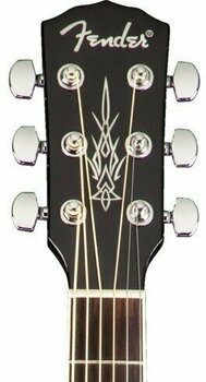 Dreadnought Elektro-Akustikgitarren Fender T bucket 300CE Transparent Violet - 2
