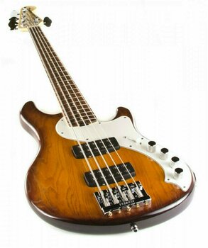 E-Bass Fender American Deluxe Dimension Bass V HH Violin Burst - 3