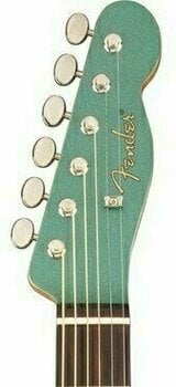Special Acoustic-electric Guitar Fender Telecoustic Plus Sherwood Green - 2