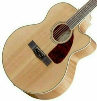 12-string Acoustic-electric Guitar Fender CJ290 SCE 12 Natural - 4