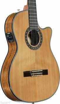 Classical Guitar with Preamp Fender CN240 SCE Thinline Natural - 4