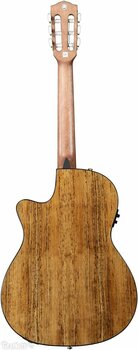 Guitarra clássica com pré-amplificador Fender CN240 SCE Thinline Natural - 6