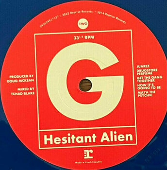 Płyta winylowa Gerard Way - Hesitant Alien (Blue Vinyl) (RSD 2022) (LP) - 3