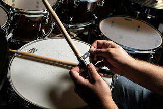 Rumpukapulan nauha Meinl SB502 Kiinni teippi Black - 5