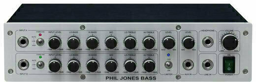 Solid State basförstärkarhuvuden Phil Jones Bass D-600 - 2