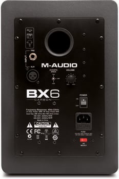 2-pásmový aktivní studiový monitor M-Audio BX6 Carbon Studio Monitor - 3