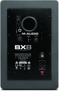 2-vägs aktiv studiomonitor M-Audio BX8 Carbon Studio Monitor - 2