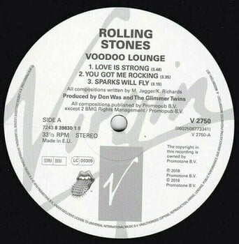 Schallplatte The Rolling Stones - Voodoo Lounge (Half Speed Mastered) (LP) - 3