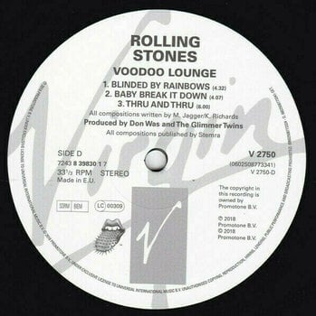 Vinyl Record The Rolling Stones - Voodoo Lounge (Half Speed Mastered) (LP) - 6
