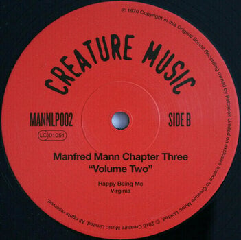Vinyl Record Manfred Mann Chapter Three - Volume 2 (LP) - 3