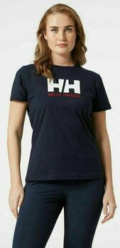Shirt Helly Hansen Women's HH Logo Shirt Navy XL - 4