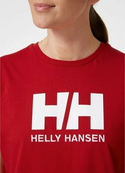 Shirt Helly Hansen Women's HH Logo Shirt Red XS - 3
