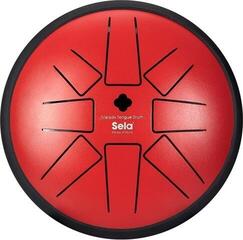 Tongue Drum Sela F Min Red Tongue Drum - 1