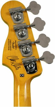 4-strängad basgitarr Fender Squier Chris Aiken Precision Bass Olympic White - 6