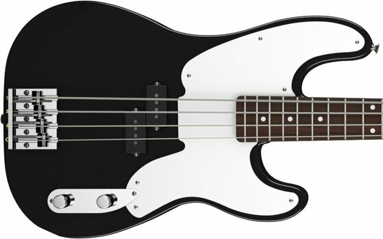4-string Bassguitar Fender Squier Mike Dirnt Precision Bass Black - 3