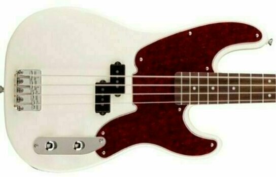 E-Bass Fender Squier Mike Dirnt Precision Arctic White - 6