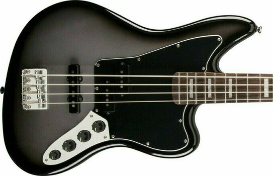 E-Bass Fender Squier Troy Sanders Jaguar Bass Silverburst - 2