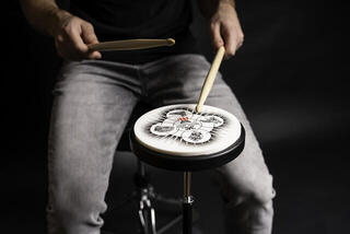 Trainings Drum Pad Meinl MPP-6-BG Benny Greb Trainingskussen 6" - 7