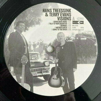 Disco in vinile Hans Theessink & Terry Evans - Visions (LP) (180g) - 2