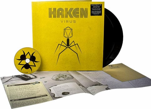 Vinyl Record Haken - Virus (Gatefold) (2 LP + CD) - 2