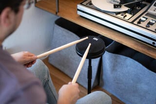 Pad Allenamento Meinl MMP6BK Tappetino da allenamento Black 6" - 4