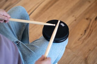 Pad Allenamento Meinl MMP6BK Tappetino da allenamento Black 6" - 6