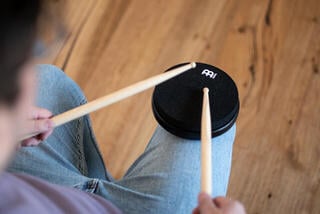Pad Allenamento Meinl MMP6BK Tappetino da allenamento Black 6" - 7