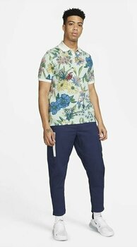 Polo Shirt Nike Dri-Fit Floral Mens Polo Shirt Barely Green/Sail/Marina L - 8