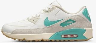 Dámske golfové boty Nike Air Max 90 G NRG M22 Sail/Washed Teal/Pearl White - 1