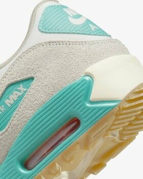 Golfschoenen voor dames Nike Air Max 90 G NRG M22 Sail/Washed Teal/Pearl White 35 - 8