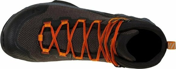 Mens Outdoor Shoes La Sportiva TX Hike Mid GTX Carbon/Saffron 41 Mens Outdoor Shoes - 5