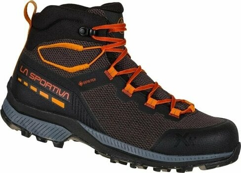 Mens Outdoor Shoes La Sportiva TX Hike Mid GTX Carbon/Saffron 41,5 Mens Outdoor Shoes - 7