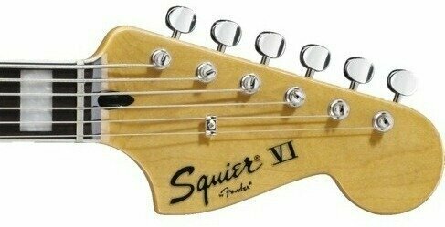 6-string Bassguitar Fender Squier Vintage Modified Bass VI 6 String Olympic White - 2