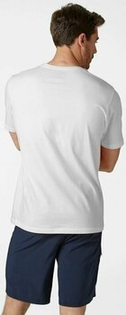 T-Shirt Helly Hansen Men's HH Logo T-Shirt White 5XL - 4