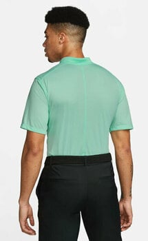Polo Shirt Nike Dri-Fit Victory Color-Blocked Mens Polo Shirt Mint Foam/White/Obsidian/Obsidian 2XL - 2