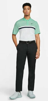Polo Shirt Nike Dri-Fit Victory Color-Blocked Mens Polo Shirt Mint Foam/White/Obsidian/Obsidian M Polo Shirt - 4