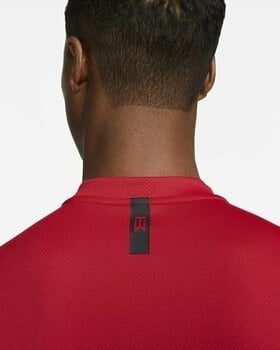 Polo-Shirt Nike Dri-Fit Tiger Woods Advantage Blade Mens Polo Shirt Gym Red/Black 2XL - 4