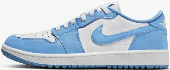 Calçado de golfe para homem Nike Air Jordan 1 Low G Mens Golf Shoes White/University Blue 44 - 2