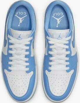Calçado de golfe para homem Nike Air Jordan 1 Low G Mens Golf Shoes White/University Blue 44 - 4