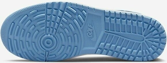 Calçado de golfe para homem Nike Air Jordan 1 Low G Mens Golf Shoes White/University Blue 44 - 6