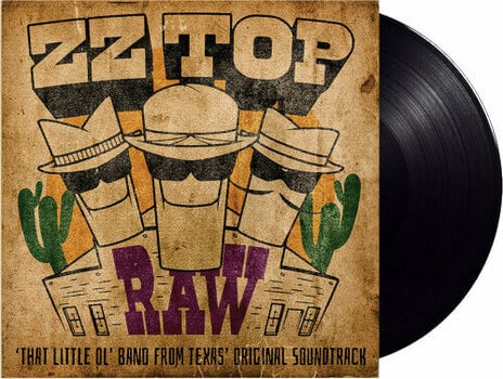 Vinyl Record ZZ Top - Raw (‘That Little Ol' Band From Texas’ Original Soundtrack) (LP) - 2