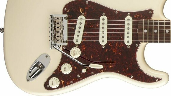 E-Gitarre Fender Vintage Hot Rod '60s Stratocaster Olympic White - 2