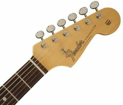 E-Gitarre Fender Vintage Hot Rod '60s Stratocaster Olympic White - 4