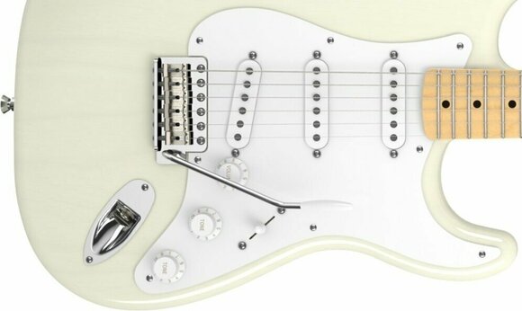 Guitare électrique Fender American Vintage '56 Stratocaster Aged White Blonde - 2