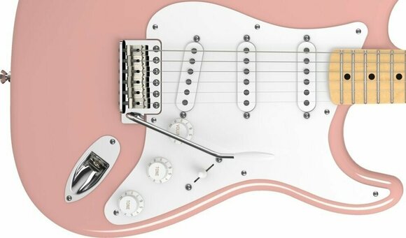Electric guitar Fender American Vintage '56 Stratocaster Shell Pink - 4