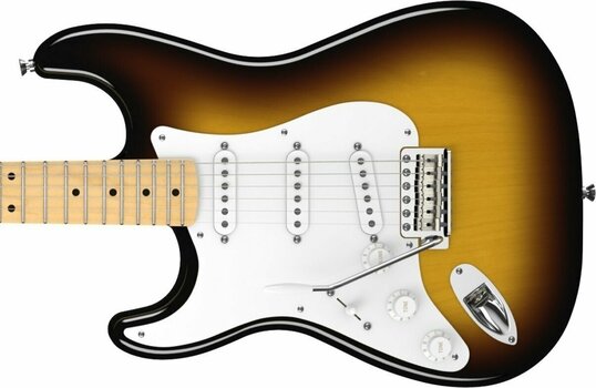 Elektrische gitaar voor linkshandige speler Fender American Vintage '56 Stratocaster LH 2-Color Sunburst - 2